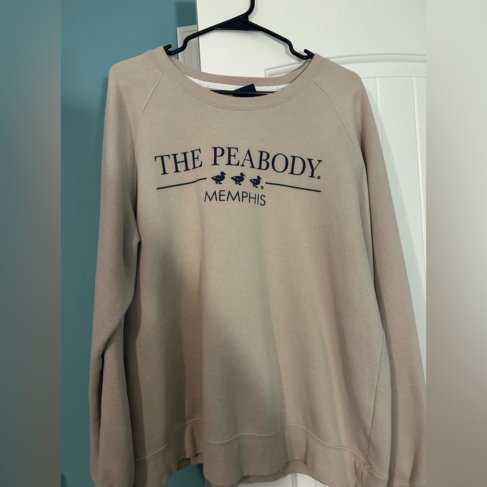 The Peabody Memphis Beige Sweatshirt